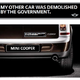 Illustration for article titled MINIs Snarky Cash For Clunkers Bumper Sticker Is Awesome